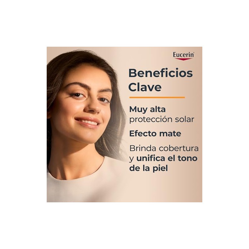 Eucerin Eucerin Sun Oil Control Fps 50 Tono Medio 50Ml
