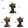 Handcrafted Color-Changing Resin Snake Tea Pet – A Symbol of