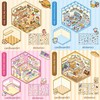 DIY 3D Sticker Therapy Scenes Kit - Build Kawaii House,