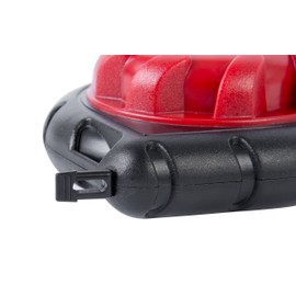 Gardner Bender EFT-15 Mini Cable Snake, 15 Ft Steel Fish Tape, Electrical Wire Fishing Tape, Red & Black