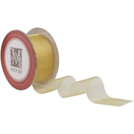 Organdy Ribbon - Goldenrod (3")