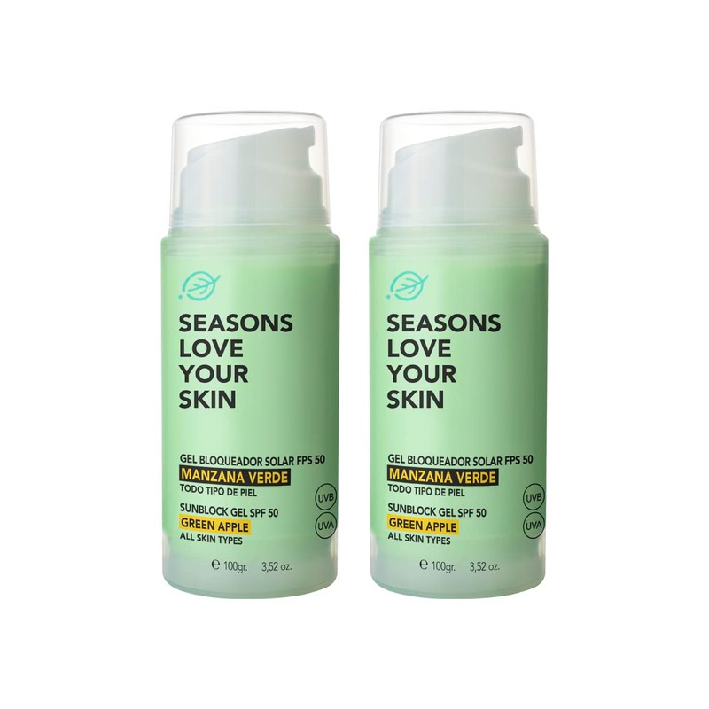 seasons love your skin kit 2 pack bloqueador solar facial