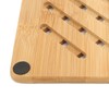 5 Pcs Bamboo Hot Pad Table Mat Bamboo Trivet Pot