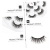 BIUDECO Natural Wispy False Lashes Individual Eyelashes Style Beauty Makeup