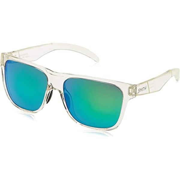 SMITH Men Lowdown/N Sports Sunglasses - Green Havana/Green SP, Size 56