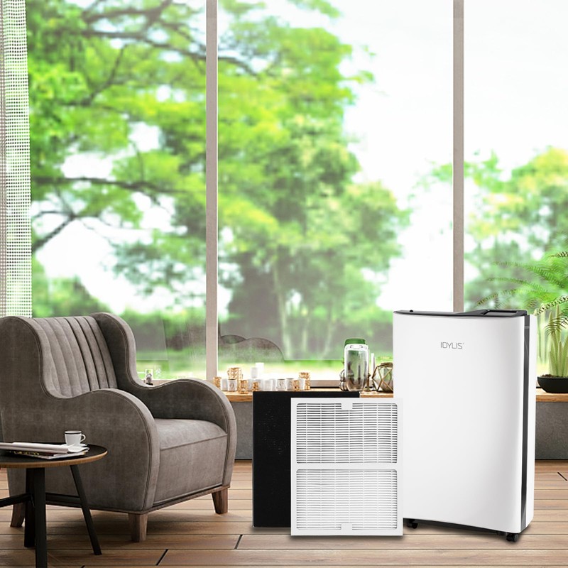 Gekufa Replacement Filter A Compatible with Idylis Air Purifiers IAP-10-100