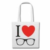 Bag Shoulder Bag I Love Glasses Geek Glasses Nerd Glasses