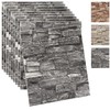 Yutianli 20PSC 3D Wall Panels Peel and Stick Faux Brick