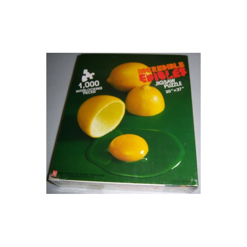 Lemon Egg Incredible Edibles Jigsaw Puzzle 1000 Pieces