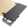 PEGZONE Desk Extender Tray, 28" x 14.4" Clamp On Desk
