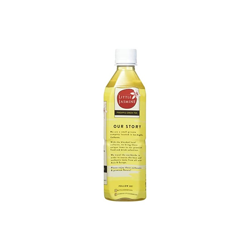 Little Jasmine Pineapple Green Tea, Sweetened with Cane Sugar, Real