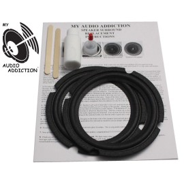 My Audio Addiction Foam Speaker Surround Repair Kit For 6.5 JBL Control 5 !!!!!!!!!