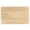 LAUBLUST Breakfast Board with Engraving – Lexikon: Das ist Oma