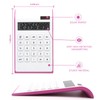 Hot Pink Calculator,UPIHO Hot Pink Office Supplies and Accessories, 10
