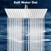 Midanya Rainfall Shower Head Square Stainless Steel Rain Showerhead High