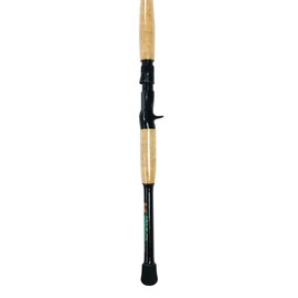 EatMyTackle Classic Baitcaster Rod | Saltwater Fishing Rod (10-15lb. Slow Action, 7ft)