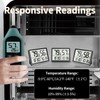 DOOMAY Room Thermometer Indoor - Hygrometer Temperature and Humidity Monitor