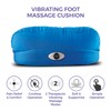 Carmen C81229 Vibrating Foot Massage Cushion with 2 Vibration Massage