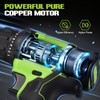 WorkBless WORKBLESS 21V Power Drill Set, Cordless Drill with 2