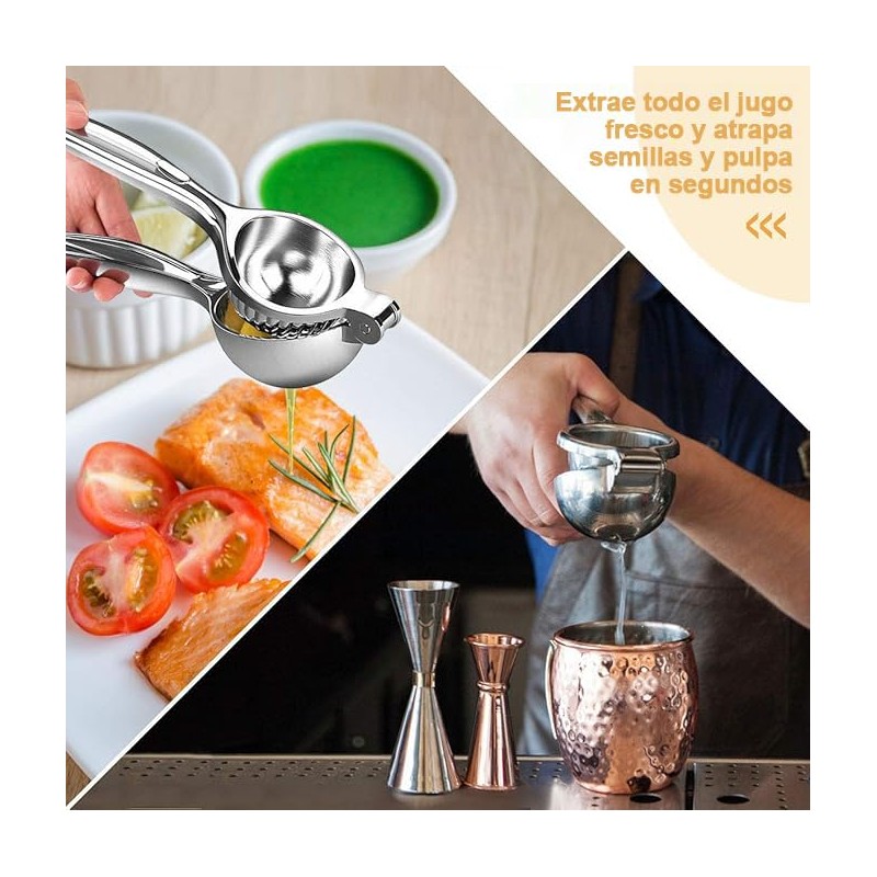 U Chef Exprimidor de Limón, Extractor para Limón, Exprimidor Cítricos,