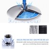 AiQInu 8 Inch Round Shower Head Rain Shower, Adjustable Shower