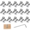 M5 x 20mm Countersunk Screws Stainless Steel A2 V2A -