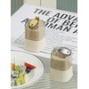 KRGNPLE Toothpick Container Toothpick Can Automatic Pop Up Household Simple