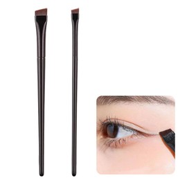 Makeup Brush, Eyeliner Brush, Eyebrow Brush Set, Eyeliner Brush, Thin Eyeliner, Makeup Tools, Diagonal Brush, Extra Fine, Soft, Easy to Draw, Slim Eye Makeup Brush, Professional Makeup Brush, For