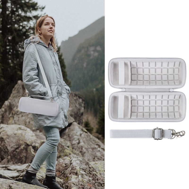 co2CREA Storage Case for JBL Flip6/Flip5/Flip4 Bluetooth Speaker (Hard Case,