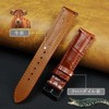 [vinacreations] Crocodile Watch Strap, Quick Release Spring Bars, Men's Replacement