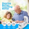 ASTRACY ZR-M95 Rechargeable Hearing Aids, 15 Hours/Charge, w/Noise Cancellation