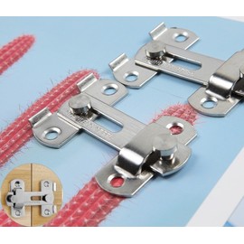 One-Touch Lock Latch for Bathroom Changing Room Drawers and Display Cases 1 Piece 4ea