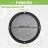 Motoforti 8 Inch Car Speaker Mesh Cover Round with Screws