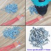 CTRICALVER 12pcs Compact Splice Connector, One-Touch Connector Stranded Single Wire