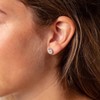 DUR Schmuck: O5214 Sand Spiral 2.0 Stud Earrings with Beach