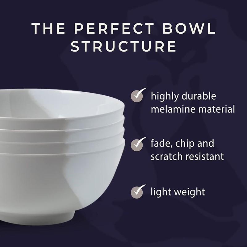 Melamine Serving bowls | Extra Durable Melamine Pasta, Salad Bowl