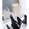 Bookstand Telescopic Bookshelf Folding Bookshelf Desktop Storage Metal Fashion Bookshelf