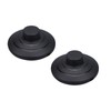 RecDec 2 Pack Floor Lamp Foot Switch Replacement Black and