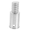 Baluue 3pcs Threaded Connector for Broom Handle Replacement Durable Extension