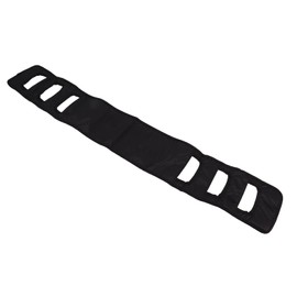 Tbest Transfer straps, patient transfer sling, gear belt, padded, breathable, patient lift transfer belt, aid for the elderly, disabled and other home days (black)