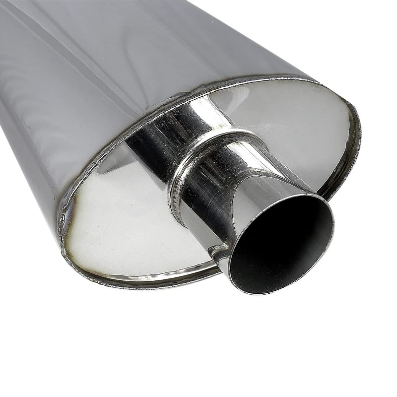 Spec-D Tuning Dual Slant Burnt Tip 3" Outlet 2.5" Inlet