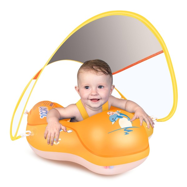 LAYCOL Baby Swimming Float Inflatable Baby Pool Float Ring with