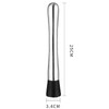 25 cm Cocktail Muddler, Cocktail Accessories, Ice Crusher, Stainless Steel