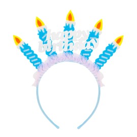 Araluky Happy Birthday Crown Happy Birthday Headband for Girls Women Its My Birthday Headbands for Girls Birthday Hat Birthday Girl Headband Birthday Tiara for Women Birthday Gifts