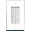 RiteAV - Single Gang Wall Plate with Brush Bristles -