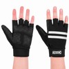 Aegend Wheelchair Gloves for Larger Hands, Anti-Slip & Durable Half-Finger