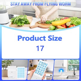 Fruit 𝐅𝐥𝐲 𝐓𝐫𝐚𝐩𝐬 for Indoors, 𝐅𝐥𝐲 𝐓𝐫𝐚𝐩 Indoor, 2 in 1 𝐅𝐥𝐲𝐢𝐧𝐠 𝐈𝐧𝐬𝐞𝐜𝐭 𝐓𝐫𝐚𝐩 Indoor Plug in, Indoors 𝐅𝐥𝐲 𝐓𝐫𝐚𝐩 𝐀𝐭𝐭𝐫𝐚𝐜𝐭 17