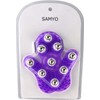 SAMYO Palm Shaped Massage Glove Body Massager with 9 360-degree-roller