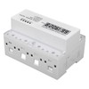 3 Phase Energy Meter DIN Rail Mount Electricity Usage Monitor