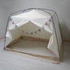 Draft-Blocking Dome-Shaped Indoor Warming Tent (Single, Queen, King, 4-Door) Warming Tent (Queen)